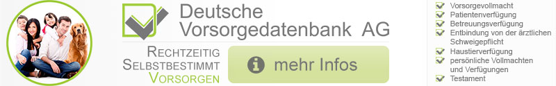 mehr Infos - Deutsche Vorsorgedatenbank AG